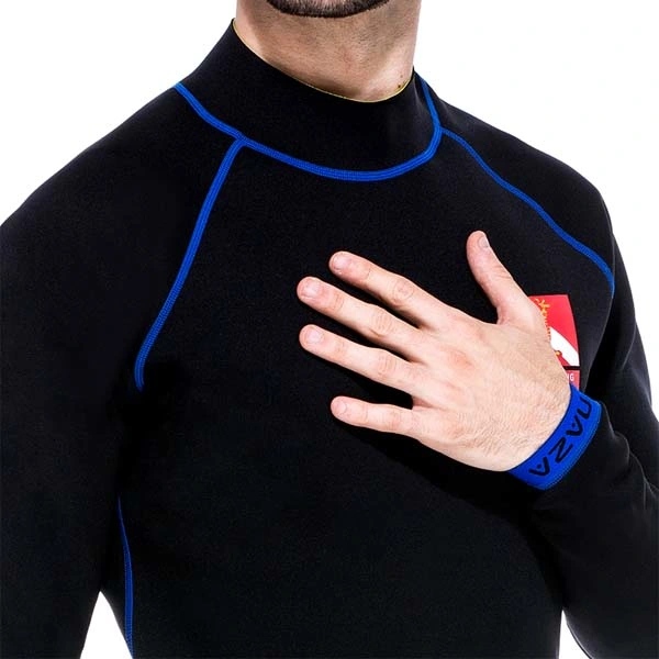 High Quality Neoprene Wetsuit Diving Suit Styrene-Butadiene Rubber Laminated Fabric 3mm Black